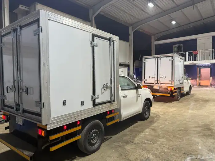 تصنيع ثلاجة ونيت هيلوكس تويوتا تبريد 15