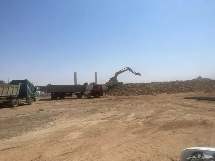 تاجير بوكلين بكلينات وترحيل مواد ناتج الحفر 13