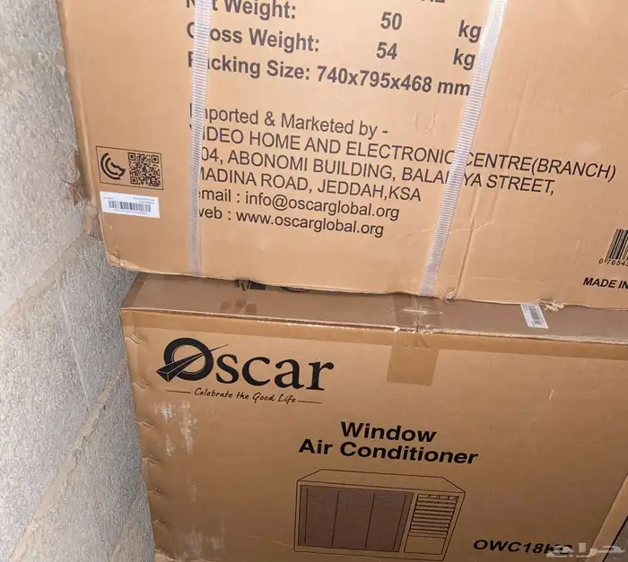 مكيفات شباك 18 بلكرتون 0