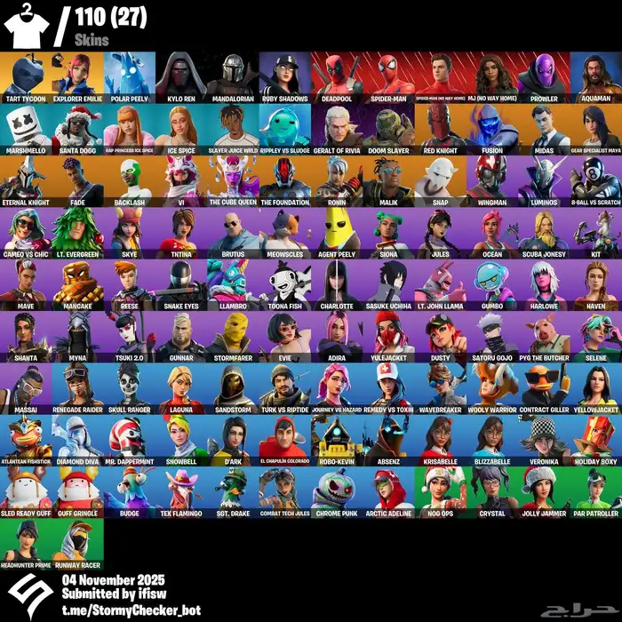 حساب فورت طور الزومبي خامل (علامة صفراء) 1