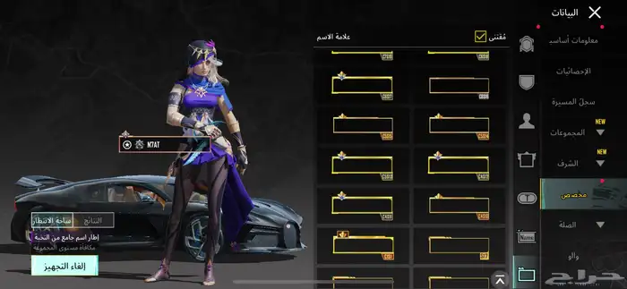 حساب ببجي للبييع 60