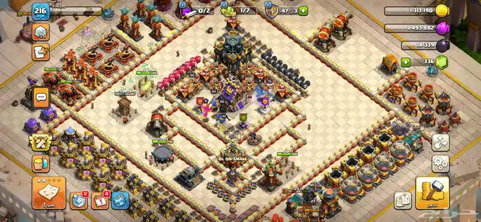 قرية كلاش أوف كلانس تاون 17 ماكس 16 230 ريال 0