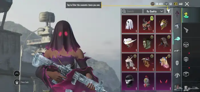 حساب ببجي 10