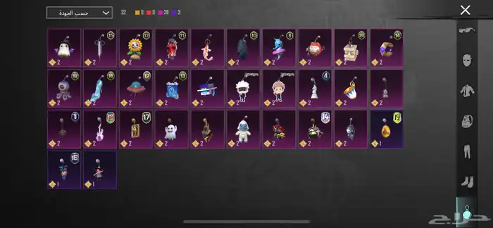 حساب ببجي 19