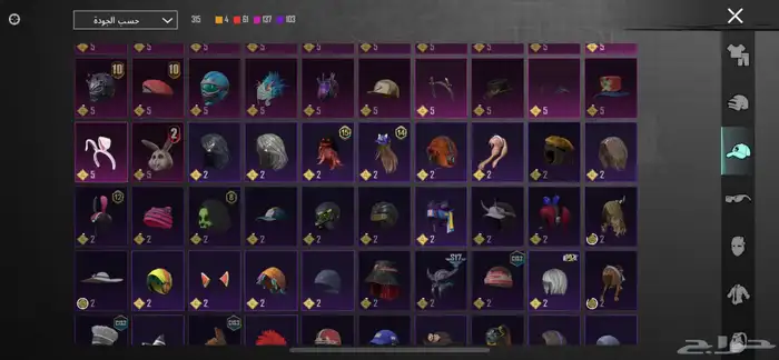 حساب ببجي 33