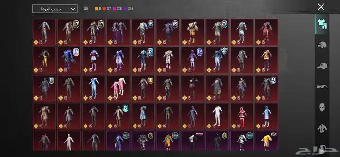 حساب ببجي للبيع 4