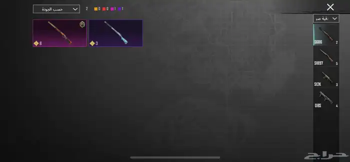 حساب ببجي 61