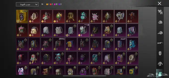 حساب ببجي 25