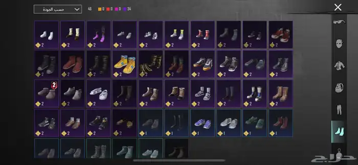 حساب ببجي 21