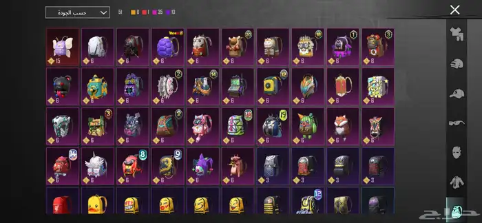 حساب ببجي للبيع 3