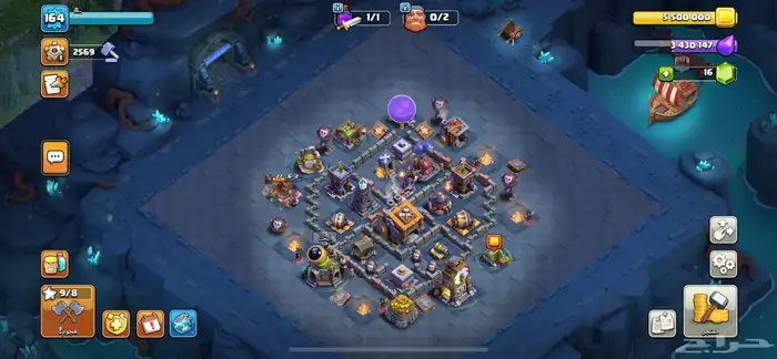 حساب كلاش اوف كلانس ( تاون 15 ) ماكس 14 1