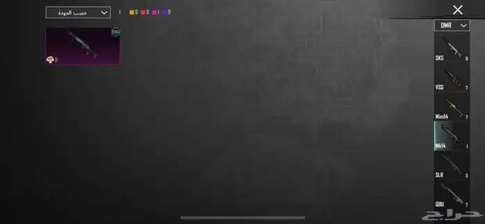 حساب ببجي 51