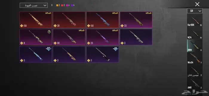 حساب ببجي للبيع 13