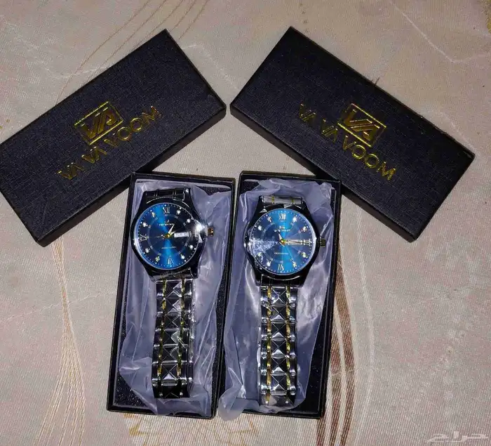 ساعة VA VOOMضد الماء ممتازة2حبة على120ريال ساعة ماركة ممتازة 3