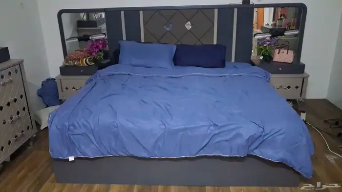 غرفة نوم تركي جديد مستخدم اقل من 5 شهر 3