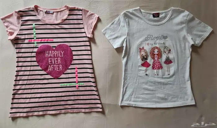 تيشيرتات بناتي وليقنز اي قطعة 5 ريال 5