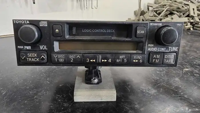 مسجل تويوتا بلوتوث ( الكاسيت ملغي ) 1