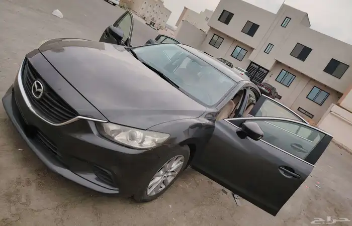 مازدا 6 سيدان 2016 رمادي غامق 7