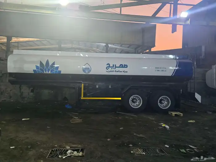 تريله مياه 28 طن معا قاعده 14 تصنيع التوفيق 4