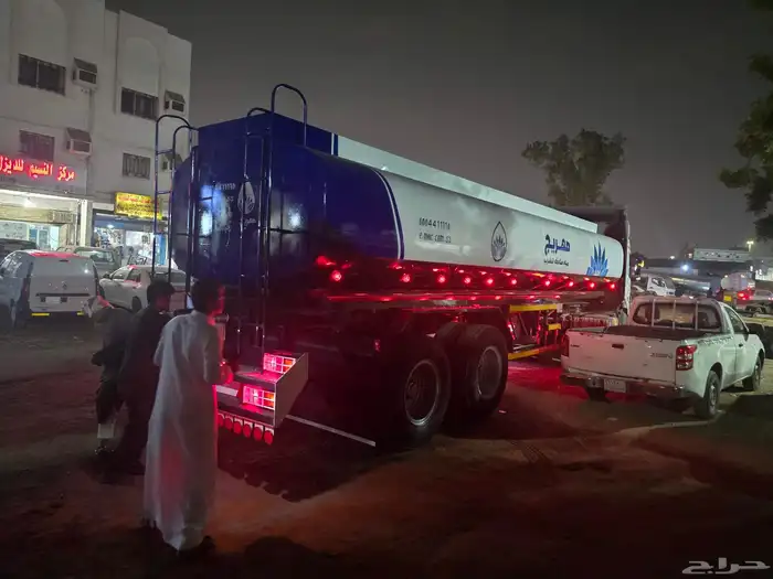 تريله مياه 28 طن معا قاعده 14 تصنيع التوفيق 3