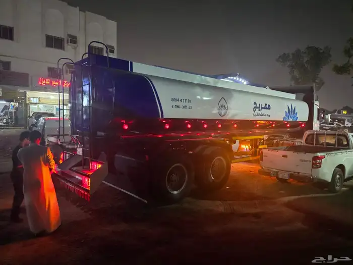 تريله مياه 28 طن معا قاعده 14 تصنيع التوفيق 7