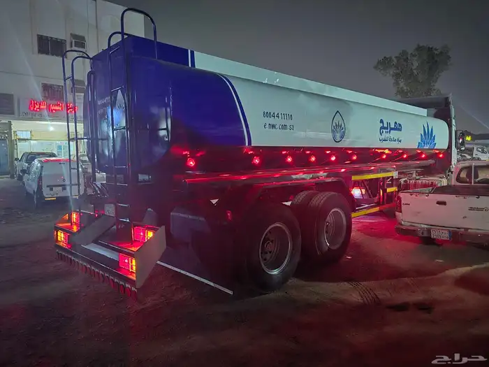 تريله مياه 28 طن معا قاعده 14 تصنيع التوفيق 8