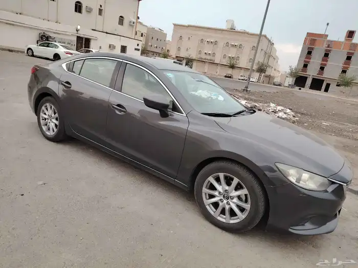 مازدا 6 سيدان 2016 رمادي غامق 1