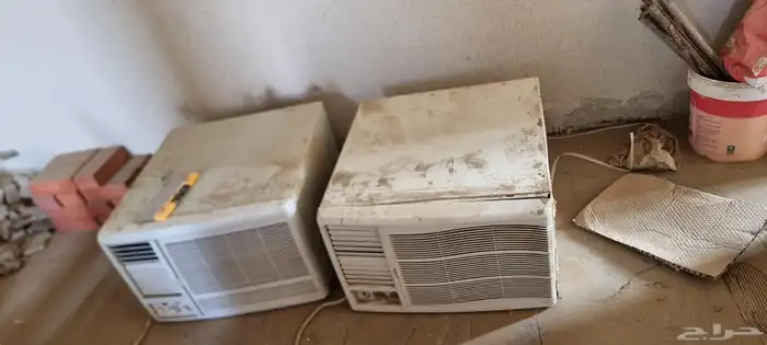 2 مكيفات شباك مستخدمه حار بارد 2