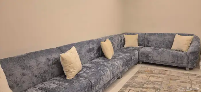 كنب زاويه جديد..استخدام ايام...ولحاف تنجيد مقاس كبير 0