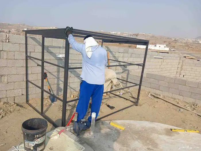 سواتر حديد شبابيك حديد هناجر مستودعات حديد 4