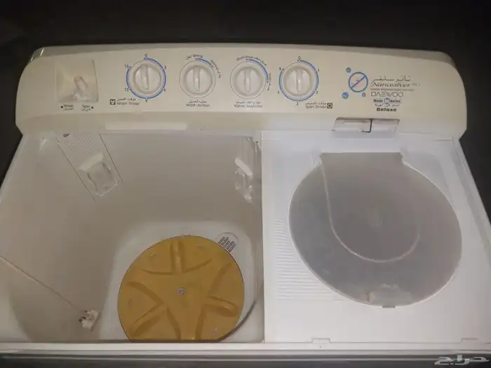 غساله كبيره الحاله جيده المنشفه خربانه فقط 150ريال بدون تفاو 0