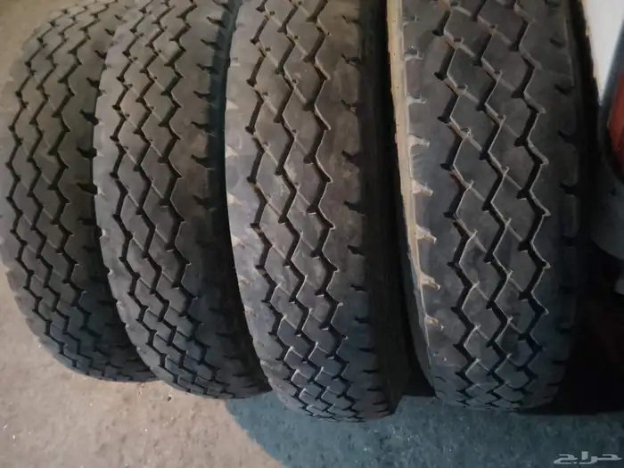 كفرات دنلوب 225علا95جتط 16مستخدم نضيف تاريخ نهاية 23 3