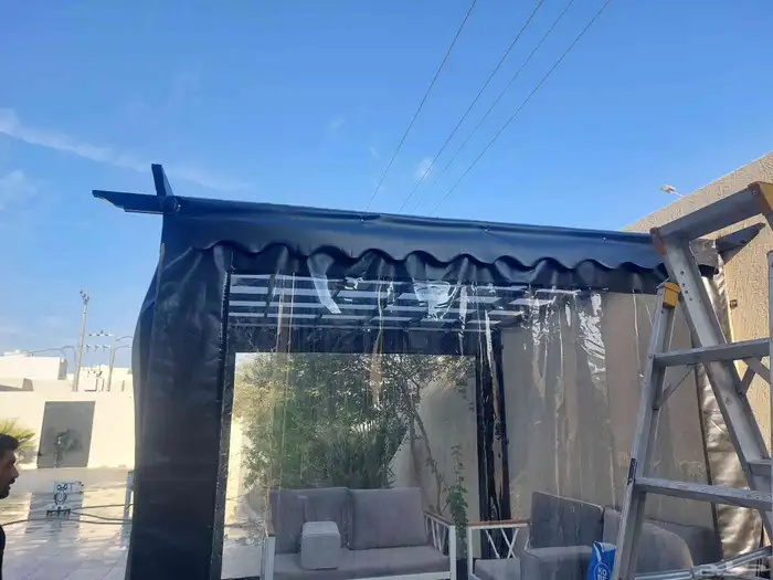 تفصيل خيام تفصيل مضلات .ديكورات برجولات سواتر 3