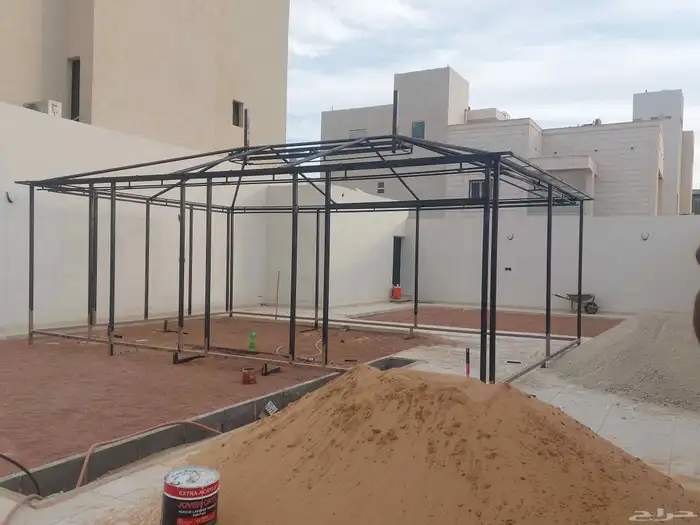 تفصيل خيام تفصيل مضلات .ديكورات برجولات سواتر 1