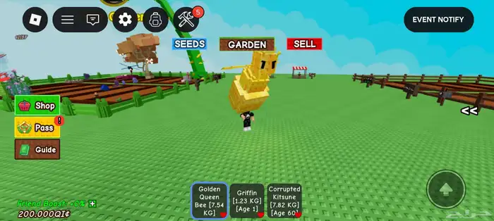 ماب المزرعة Grow a Garden 1