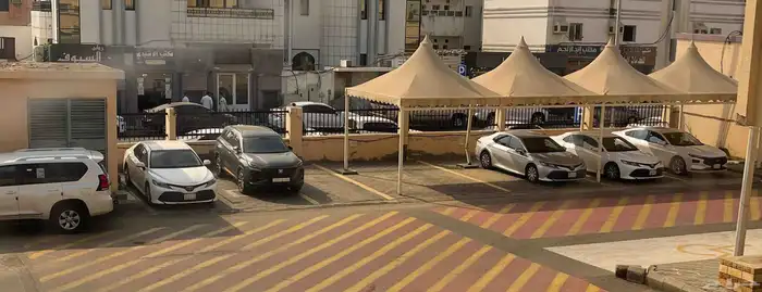 مظلات مواقف سيارات مظلات وسواتر جيزان 9