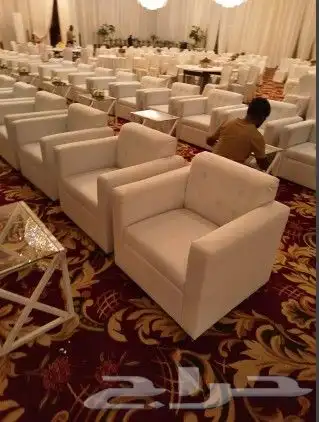 تاجير كنب جلد ومخل VIP فاخر 17