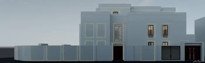 نمط معاصر تصميم واجهات الطائف 1