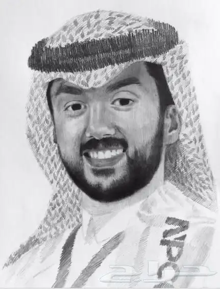 رسامة ارسمك ب 100 ريال رسم يدوي 1