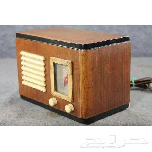 بجدة راديو جنرال أمريكي تراثي قديم أنتيك تاريخ صناعته 1946م 2
