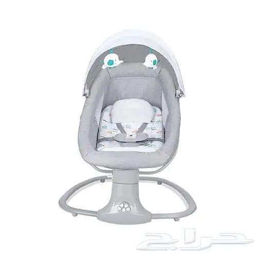 كرسي سرير هزاز للأطفال جديد مستخدم أقل من شهر 1