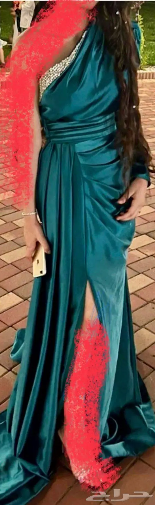 فستان سهره جديد براند تركي لم يلبس شاريته من خارج السعوديه 1