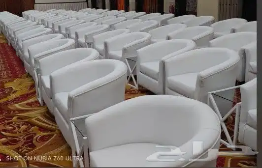 تاجير كنب جلد ومخل VIP فاخر 15