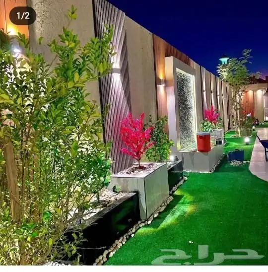 فن تنسيق وتصميم الحديق الداخليه والخارجي 3