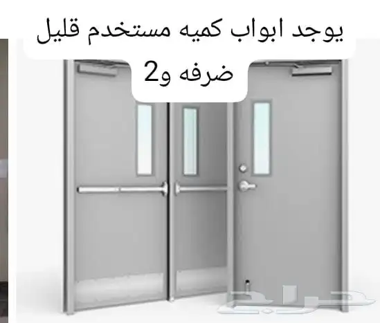 ابواب خشب  نجيله  مغاسل ابواب المينيوم 6