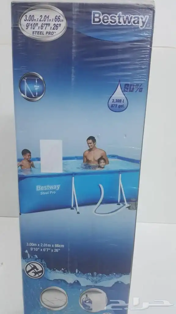 مسابح نوعية ممتازة مع فلتر وسلم ومقاسات مختلفة جديدة 8