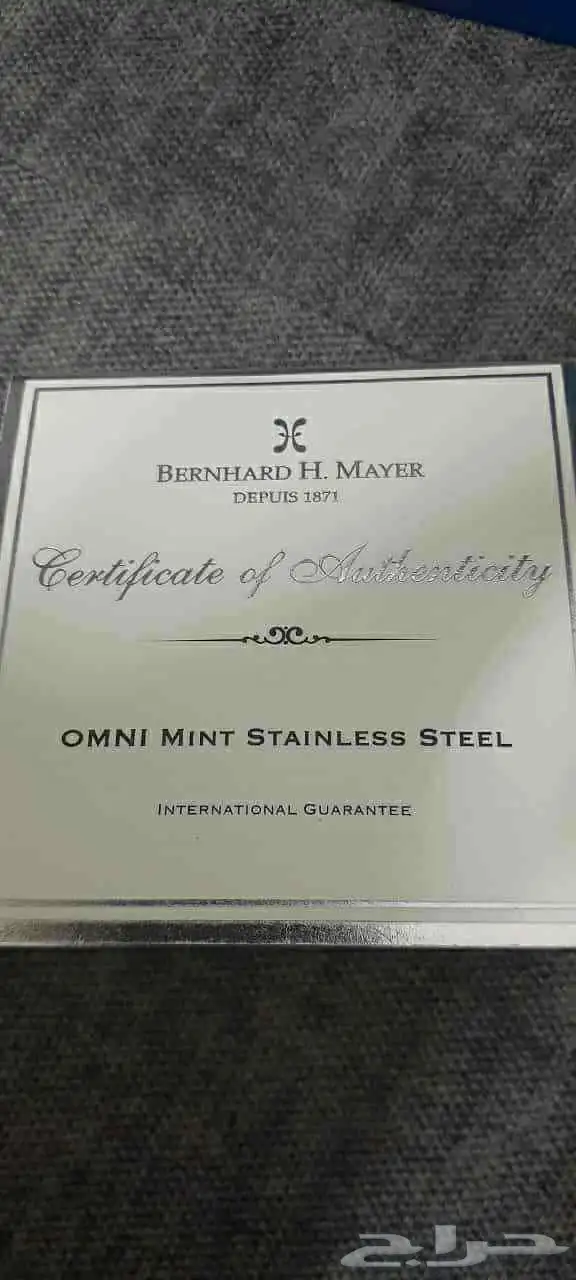 ساعه Bernhard H. Mayer OMNI Mint Stainless Steel 1