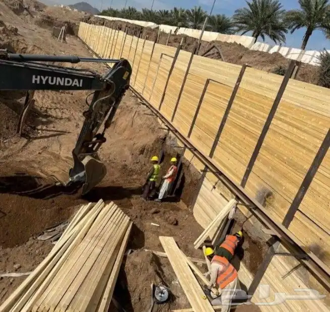 تدعيم جوانب الحفر 2