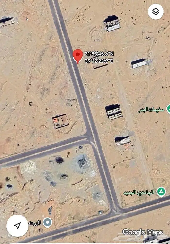 ارض شمال جدة حي الجامعيين 0