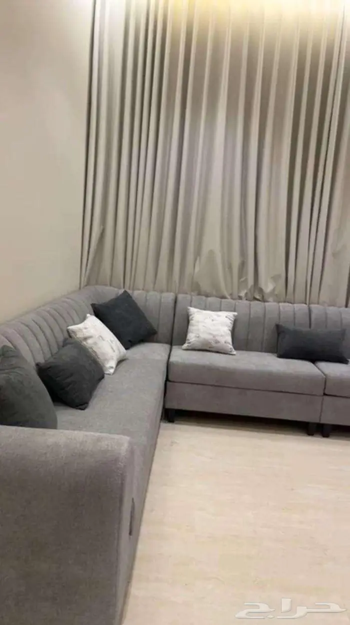 دور أرضي مؤثث للإيجار   مطبخ راكب ومكيفات   حي بدر 40 الف 4